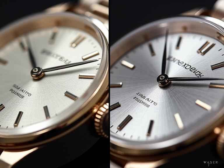 Watch case polishing before after