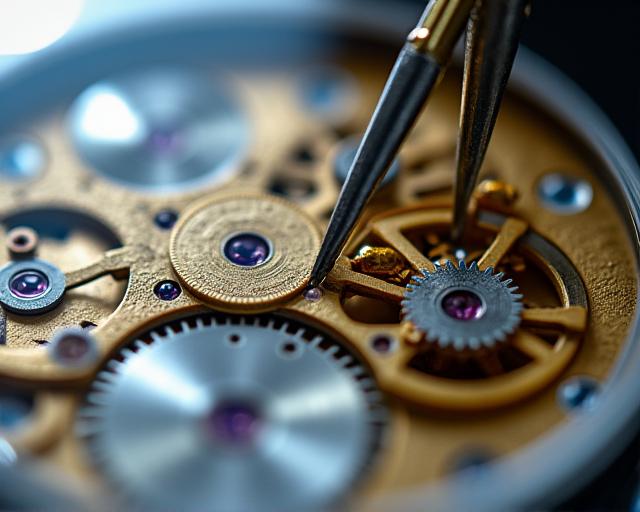 Watch movement cleaning